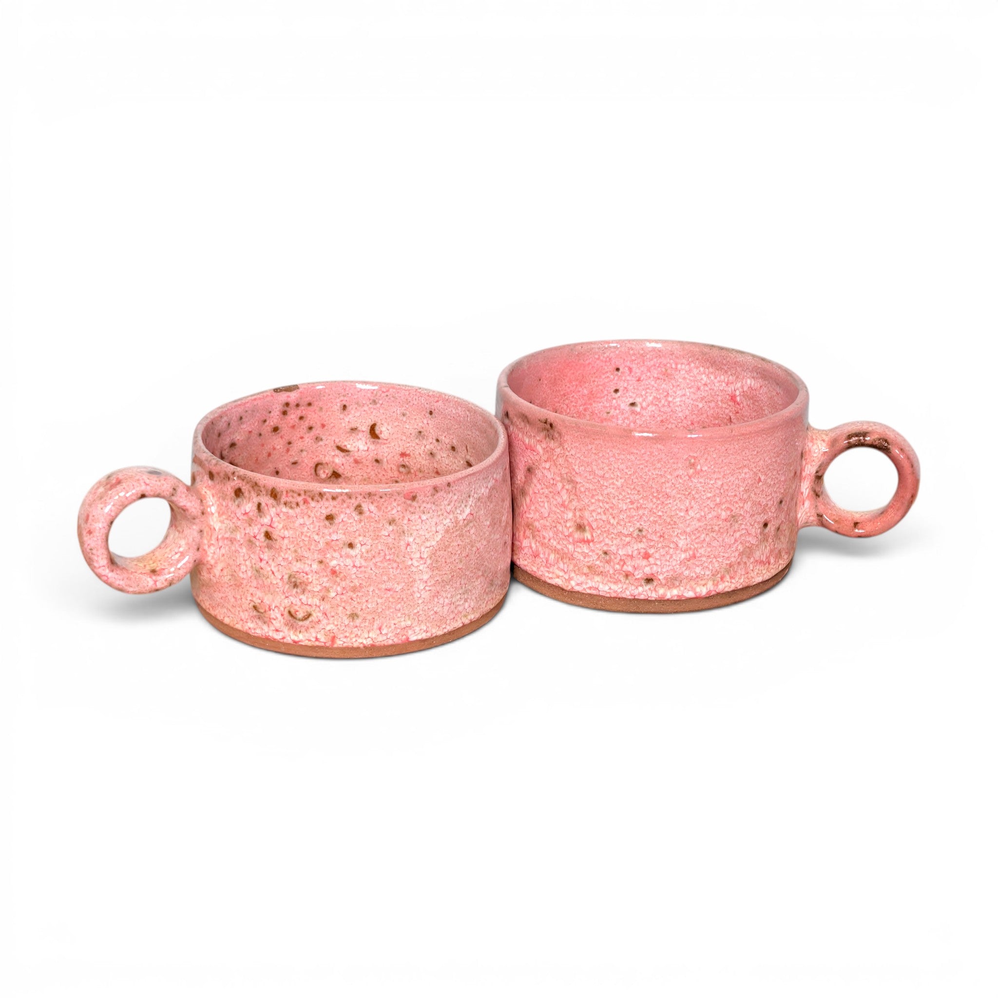 Handmade Glazed ceramic Coffee Mugs -Set 1