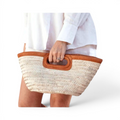 Clutch woven bag