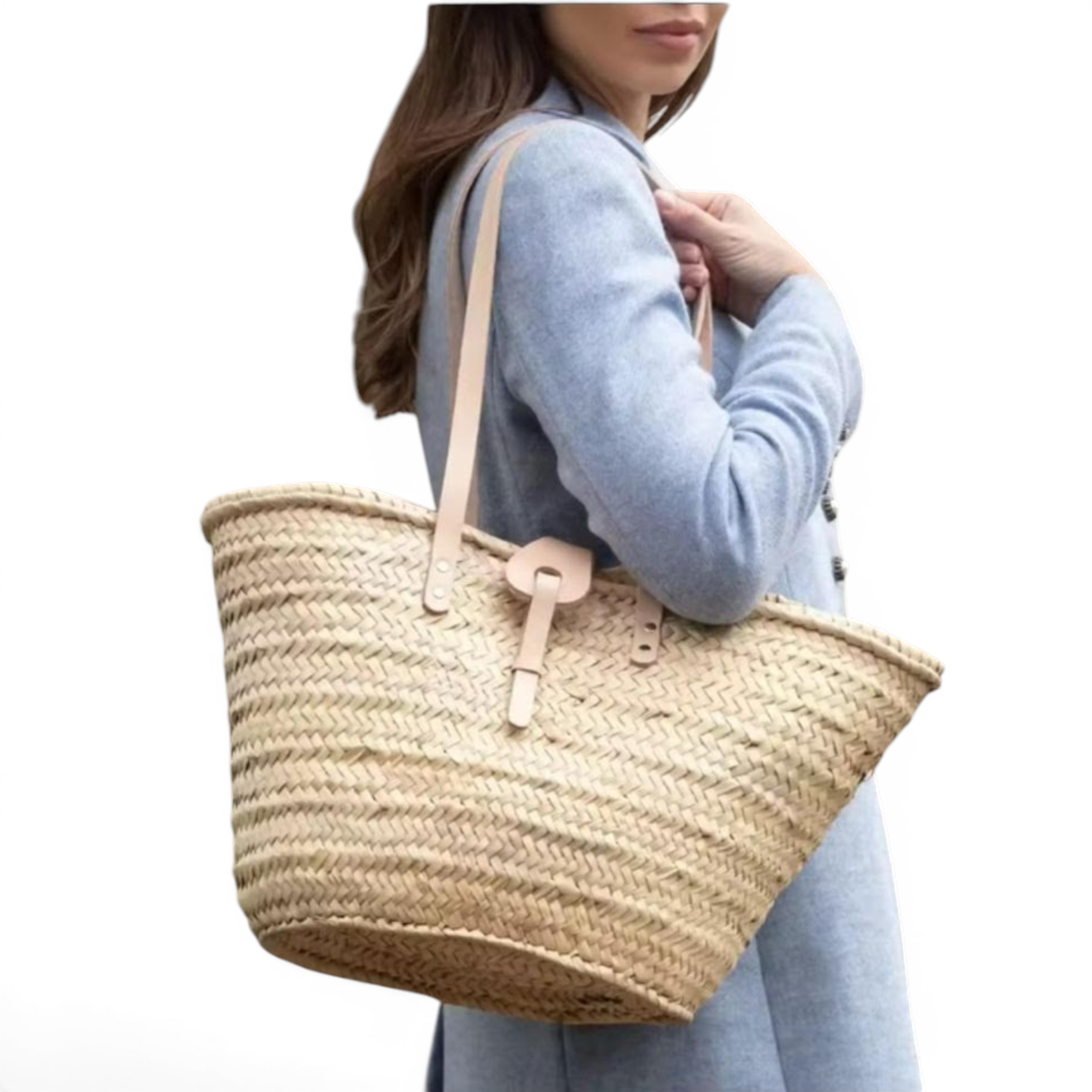 Basket Bag with cord