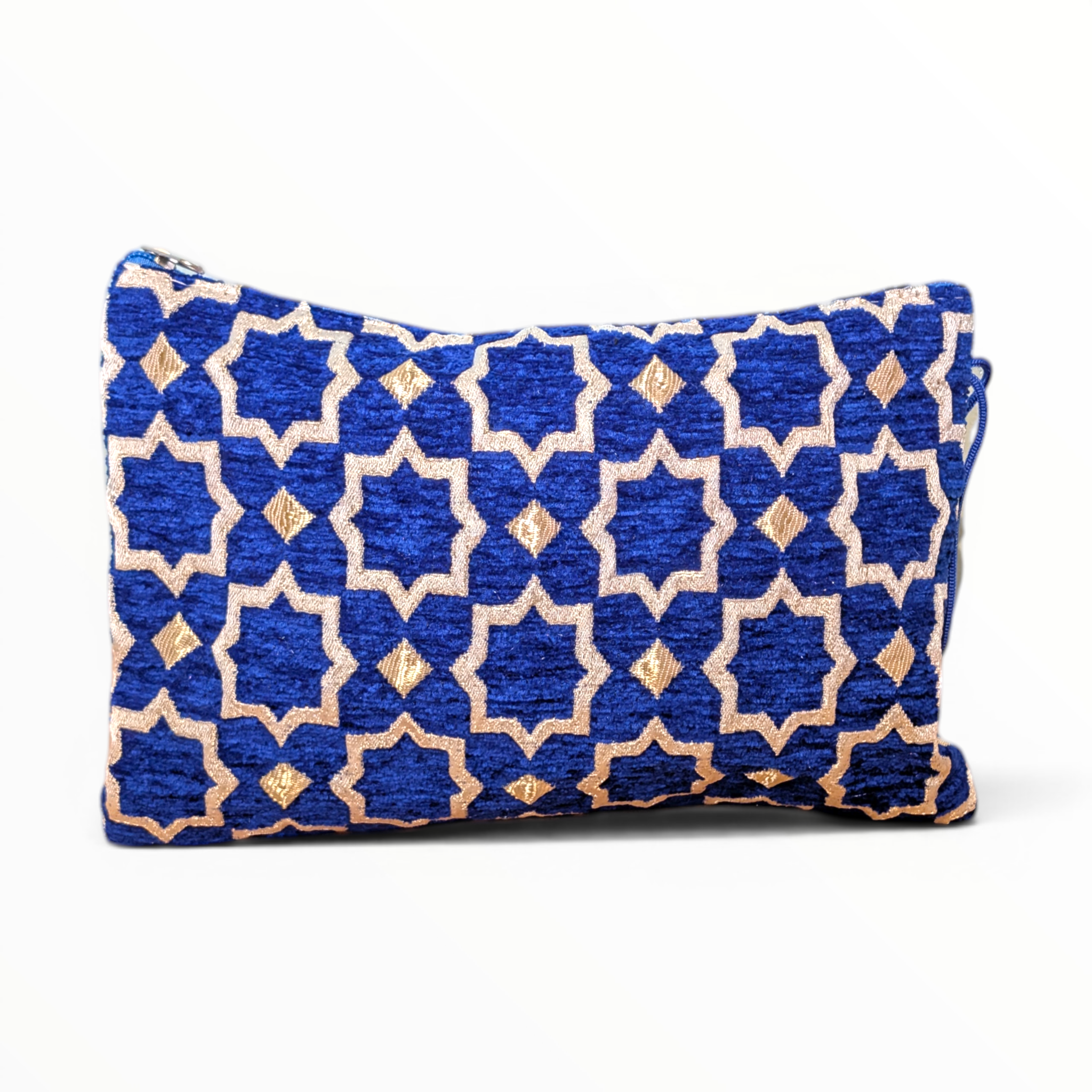 Moroccan Zellige Brocade Set - Blue