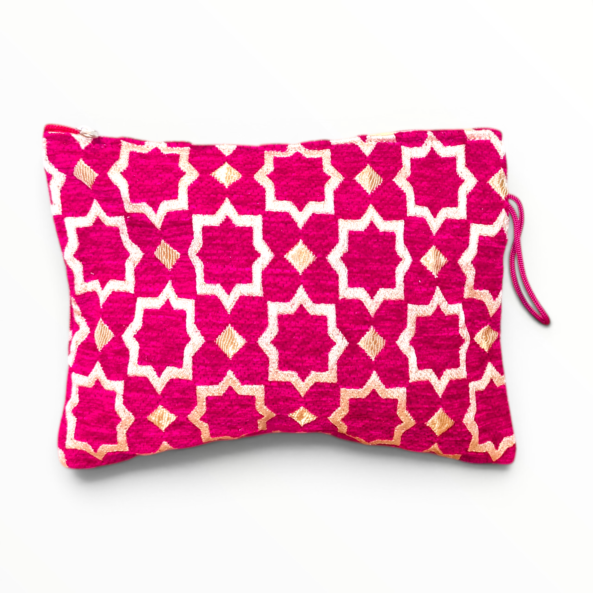 Moroccan Zellige Brocade Set - Pink